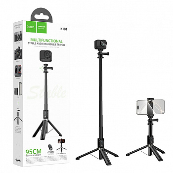 Штатив Hoco K101 Prestigio multifunctional tripod (Black)