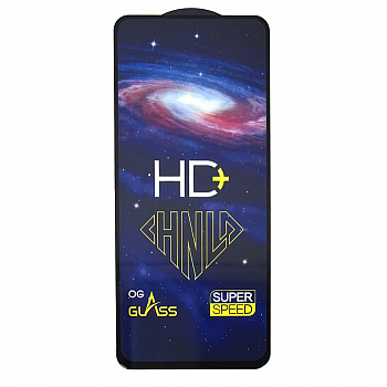Защитное стекло для Realme 10 Pro Black техпакет HD+ (от 10шт цена 29р)
