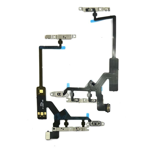 Шлейф для Apple iPhone 14 Pro + кнопка включения + кнопки громкости + кнопка 100% Original