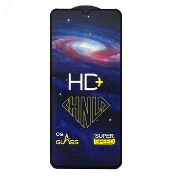 Защитное стекло для Realme C15/ C21Y Black техпакет HD+ (от 10шт цена 29р)