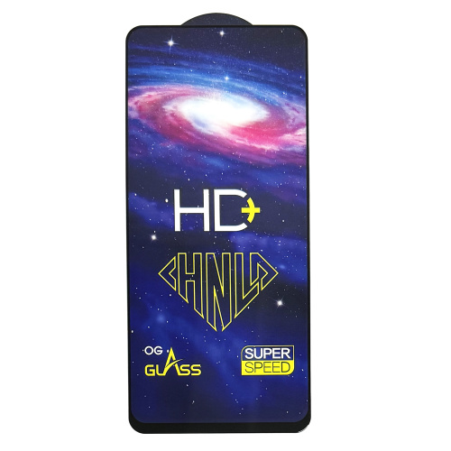 Защитное стекло для Honor X7B Black техпакет HD+ (от 10шт цена 29р)