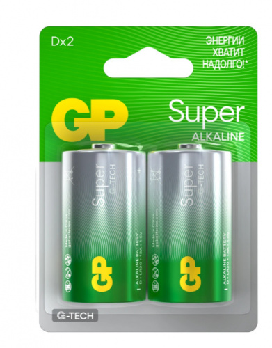 Батарейка GP Super D LR20 (BL2)
