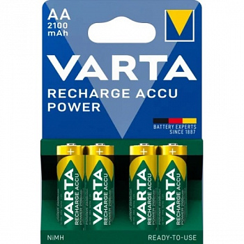 Аккумуляторы  VARTA 56706 AA 2100 mAч (бл4) 