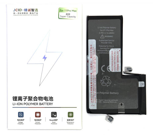 Аккумулятор (АКБ) для Apple iPhone 11 Pro MAX (JCID) (повышенной ёмкости) mah