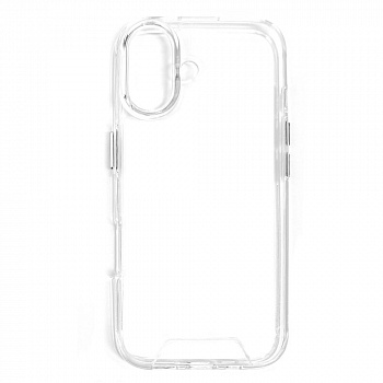 Силиконовый чехол для iPhone 17 прозрачный Crystal