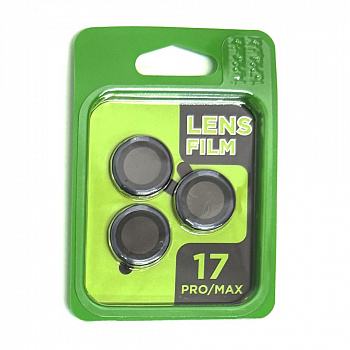 Защитное стекло на камеру для iPhone 17 Pro/ 17 Pro Max Lens Film (Blue)