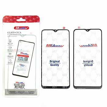Glass+OCA Samsung A10 A105/ M10 M105 Black (Musttby)