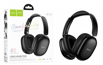 Наушники Hoco W73 Graceful BT headphones(App) (Black) (40)