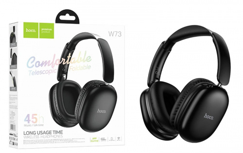 Наушники Hoco W73 Graceful BT headphones(App) (Black) (40)
