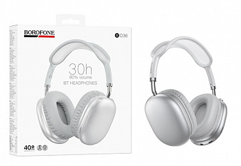 Наушники Borofone BO36 Tone BT headphones (Silver) (40)