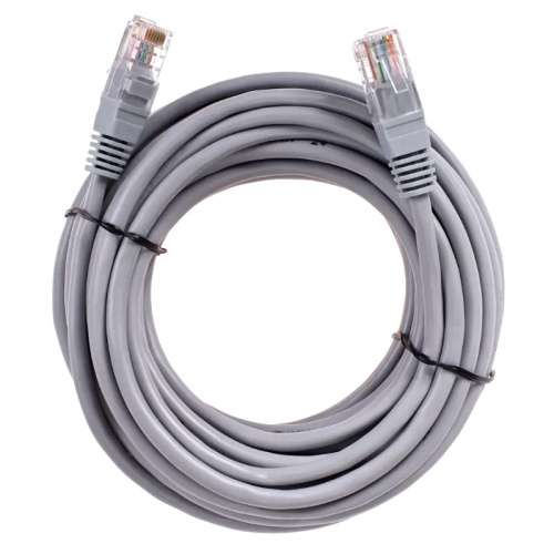 Патч-корд литой Telecom UTP Кат. 5e, серый, 7.5м (1/75)