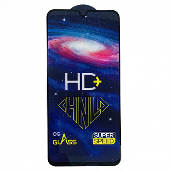 Защитное стекло для Huawei P Smart (2019) Black техпакет HD+ (от 10шт цена 29р)