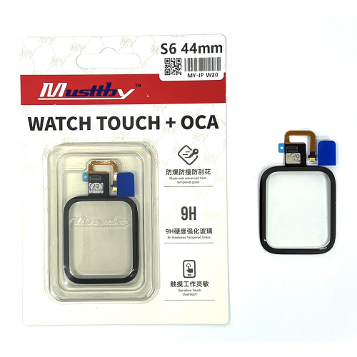 Touchscreen + OCA для Apple Watch S6 44mm Black (Musttby)