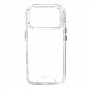 Силиконовый чехол для iPhone 17 Pro прозрачный Crystal