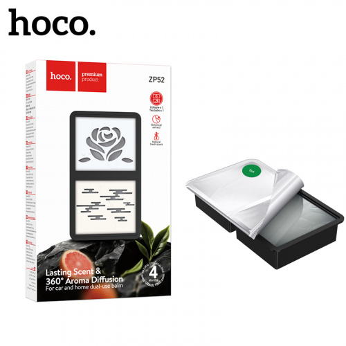 Ароматизатор  Hoco ZP52 Butterfly balm(cologne+tea) (Black) 