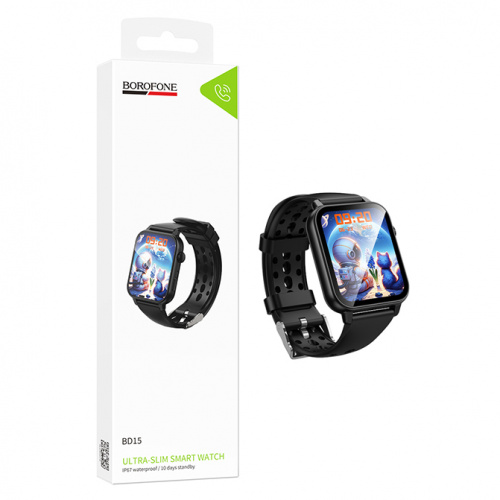 Смарт часы Borofone BD15 Smart watch(call version) (Black) (50)