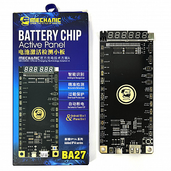 Тестер-активатор батарей MECHANIC BA27 для iPhona 5G - 14 Pro Max