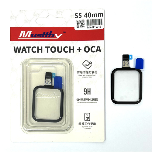 Touchscreen + OCA для Apple Watch S5 40mm Black (Musttby)
