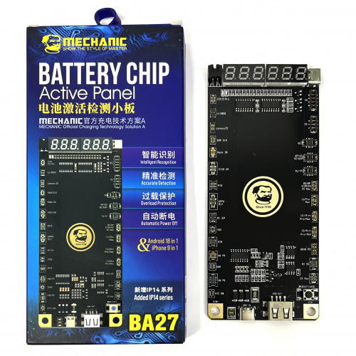 Тестер-активатор батарей MECHANIC BA27 для iPhona 5G - 14 Pro Max
