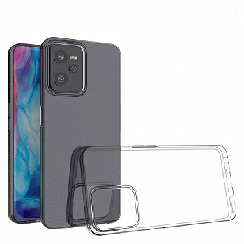 Силиконовый чехол для Realme C35 прозрачный (от 5шт цена 10р)
