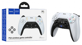 Джойстик Hoco GA1 Phoenix PS4 wireless game controller (White)