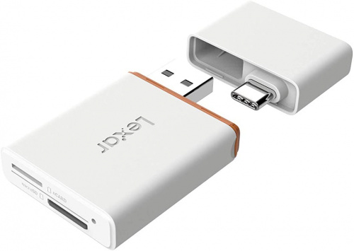 Картридер Xiaomi Lexar MN 2 в 1 USB 3.1 с разъёмом Tupe-C