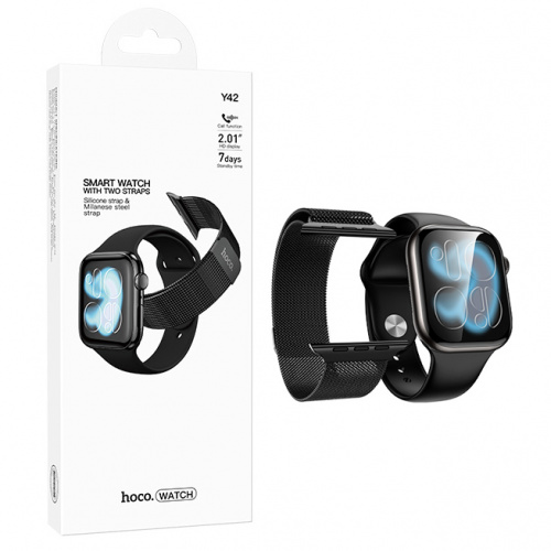 Смарт часы Hoco Y42 Smart watch(call version) (Black)