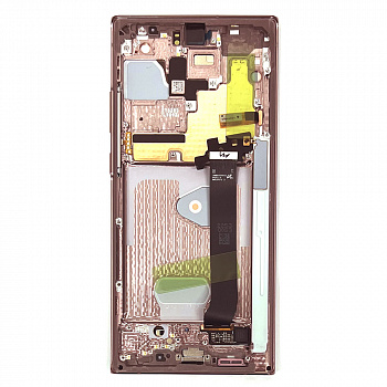 Дисплей + тачскрин для Samsung N986/ Note20 Ultra Bronze (Service)