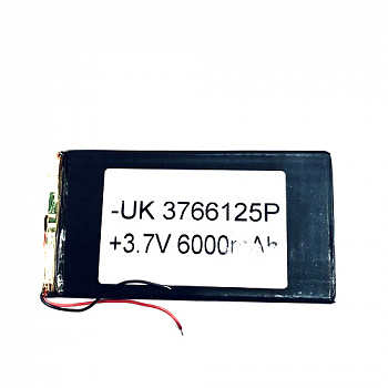 Аккумулятор (АКБ) 3766125P 5000 mAh (66 мм на 125 мм)